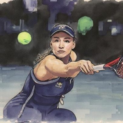 Rybakina vence Anisimova e faz ótima estreia no Finals