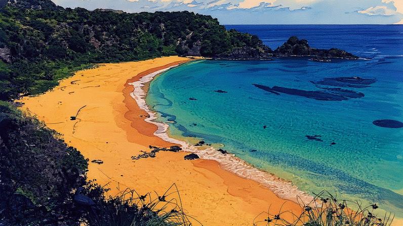 Praia do Sancho, em Fernando de Noronha, está constantemente em listas das praias mais bonitas do mundo • CNN Viagem & Gastronomia
