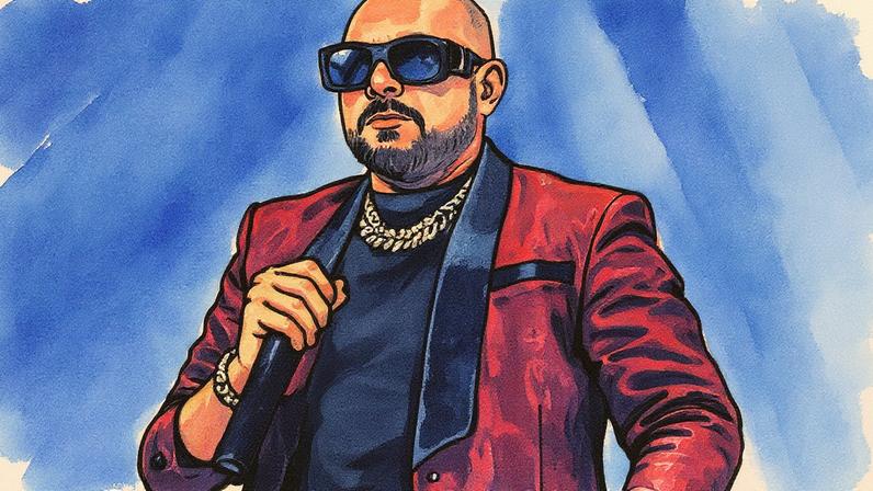 Sean Paul performs during the Rock Away Valentine's Day Concert at UBS Arena on February 14, 2025 in Elmont, New York.
