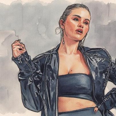 Selena Gomez revela vídeo do novo tema musical no escuro