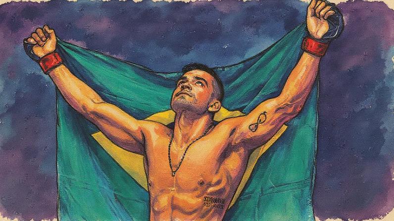 André 'Sergipano' é o Brasil no UFC 320 (Foto: Repróduo Instagram André Muniz)