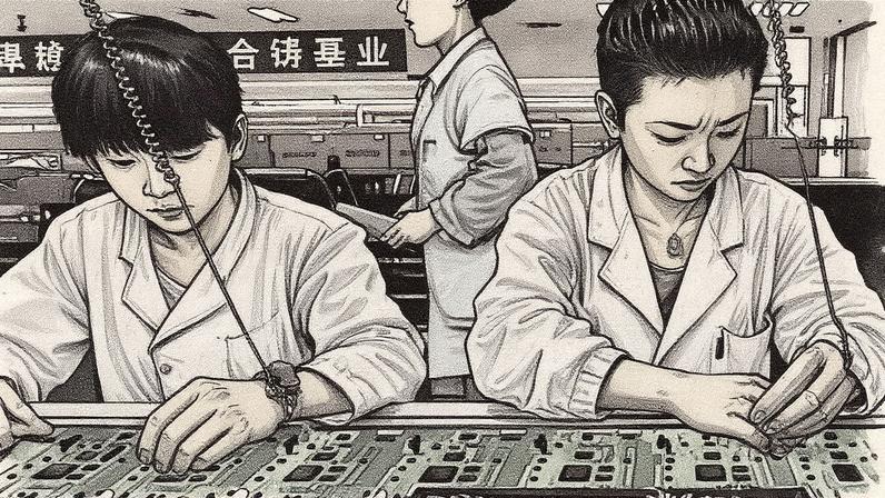 Indstria leve chinesa avança tecnologicamente, mas a abrangência das inovaçes é desigual (AFP)