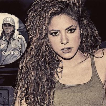 Shakira surge em clique raro com os filhos de Piqué