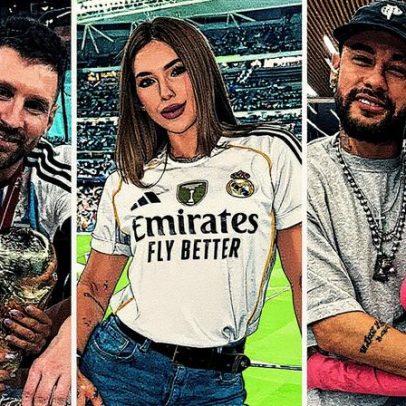Virginia é a segunda mulher de atleta mais seguida, superando Biancardi e Messi