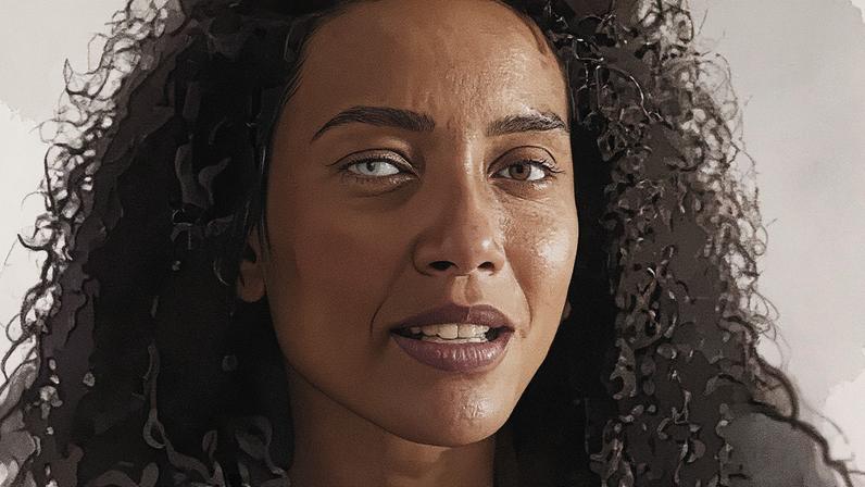 Taís Araujo fica possuída em 'Reencarne' — Foto: Reprodução/Globoplay