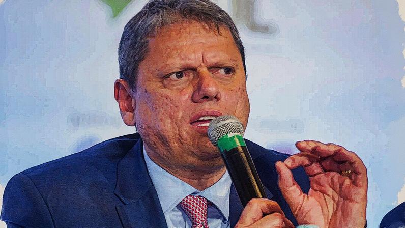Líder do PT acusa Tarcísio de ligar para deputados e articular a derrubada da MP da Taxação junto com partidos do Centrão. Governador nega. (Foto: Rafa Neddermeyer/Agência Brasil)