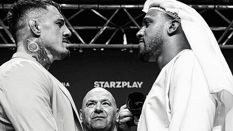 Tom Aspinall encara Cyril Gane antes de UFC 321 (Foto: Reprodução/Instagram: @tomaspinallofficial)