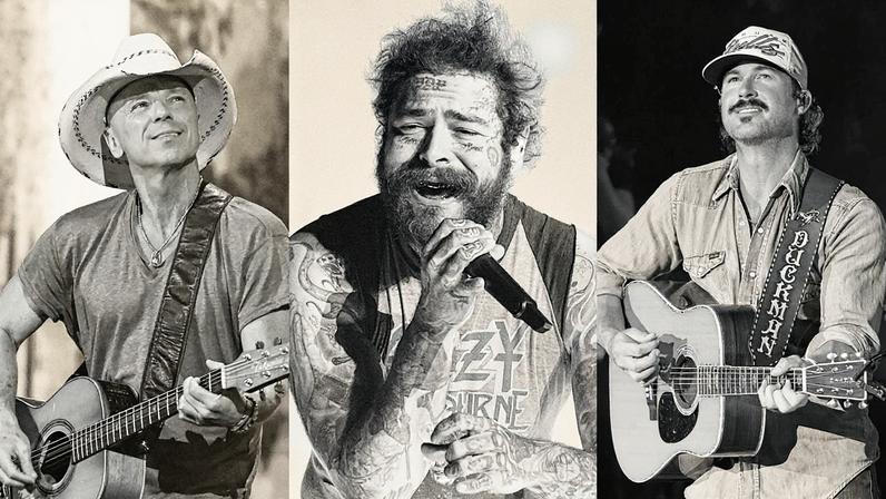 Kenny Chesney, Post Malone, and Riley Green will headline the 2026 Tortuga Music Festival.