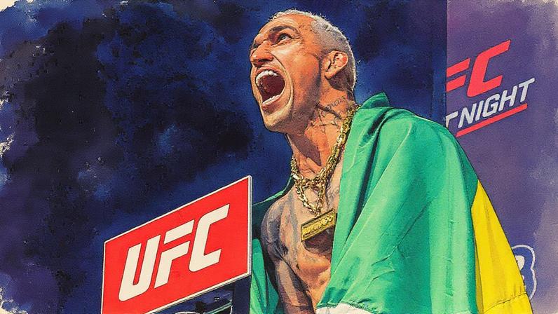 Do Bronx pronto para o UFC Rio (Foto: Reprodução Twitter UFC )