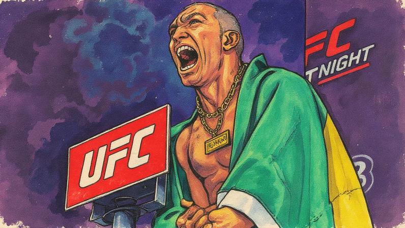 Do Bronx pronto para o UFC Rio (Foto: Reprodução/X/UFC )