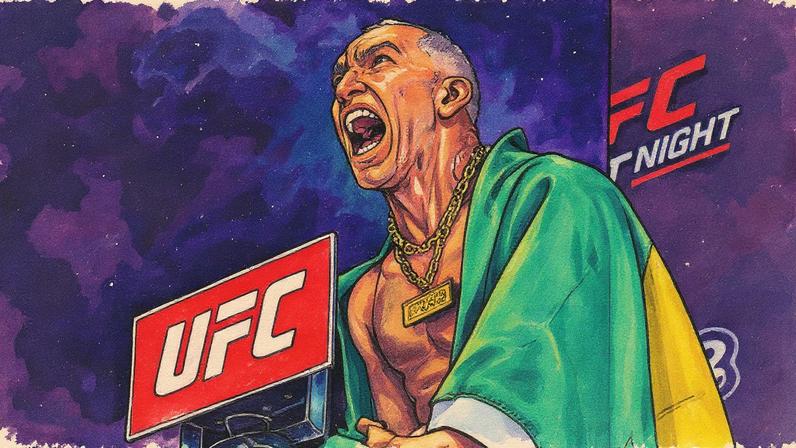 Do Bronx pronto para o UFC Rio (Foto: Reprodução Twitter UFC )