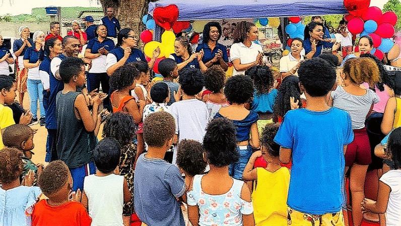 Evento do projeto UniSocial Kids, do grupo EVG, da Igreja Universal do Reino de Deus. Foto: Reprodução/Instagram