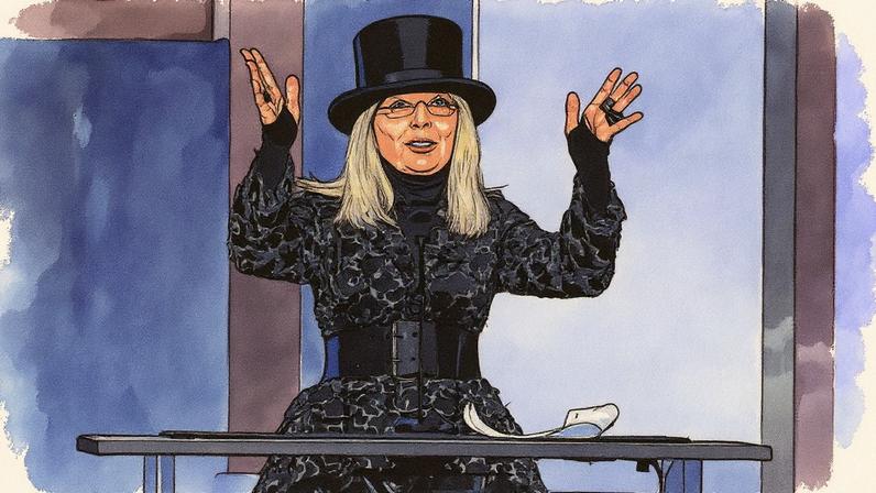 Diane Keaton was mourned by Hollywood on Saturday after a family spokesperson confirmed she died in California. AFP via Getty Images