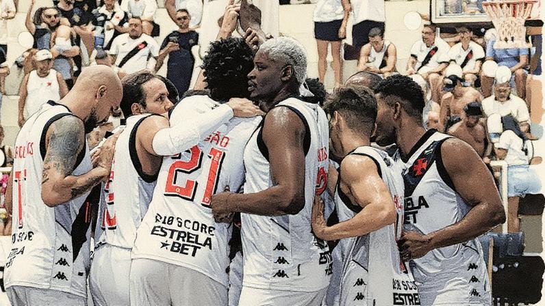 Vasco em ação no NBB (Foto: Mauricio Almeida/ Vasco da Gama)