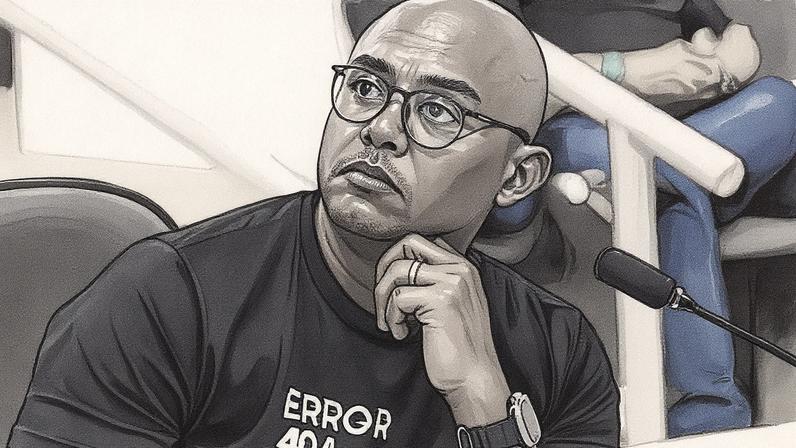 O vereador Cássio Luiz Barbosa, o Cassio Fala Pira, de Piracicaba. Créditos: Rubens Cardia/ Câmara Municipal de Piracicaba