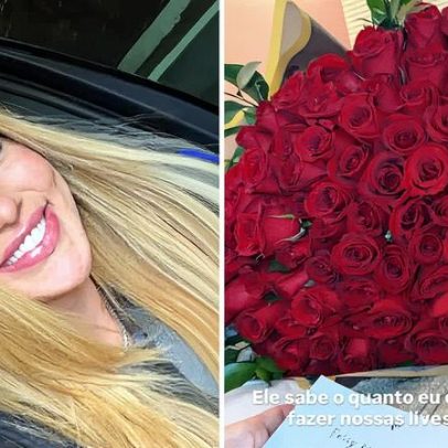 Vini Jr posta foto de beijo após gol com música sobre levar rosas