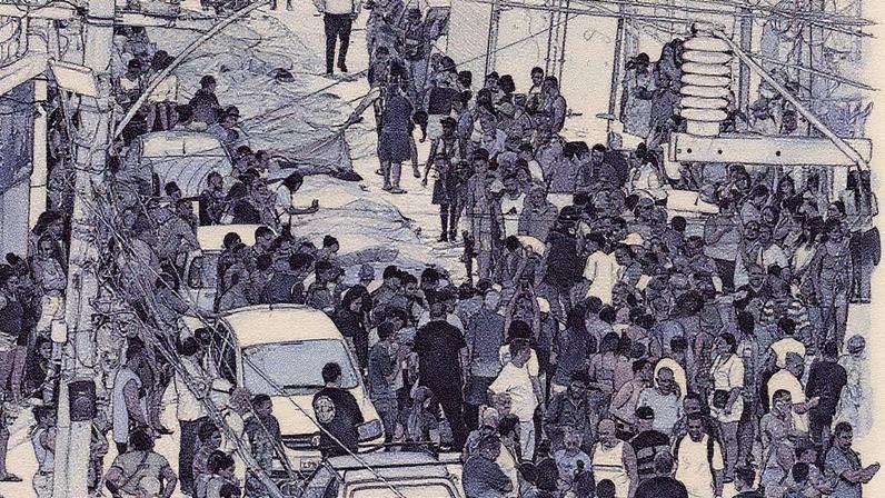 A cena das dezenas de corpos enfileirados na Praça São Lucas, na Estrada José Rucas, no Rio de Janeiro, chocou o Brasil e o mundo. O saldo até o momento do confronto contra o Comando Vermelho nos complexos do Alemão e da Penha é de 121 mortos, sendo 4 policiais e 117 suspeitos, segundo comunicado da Polícia Civil. Foto: Reprodução redes sociais