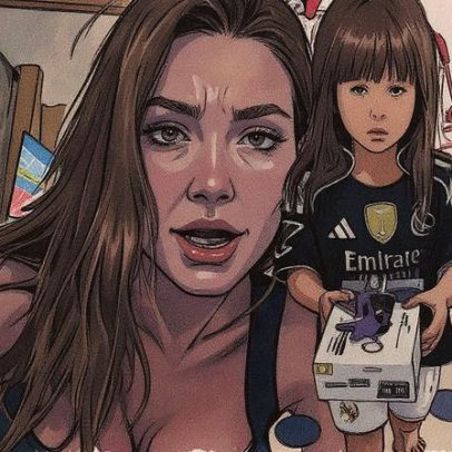 Primogênita de Virginia Fonseca usa camiseta de time ligado ao novo namoro da mãe
