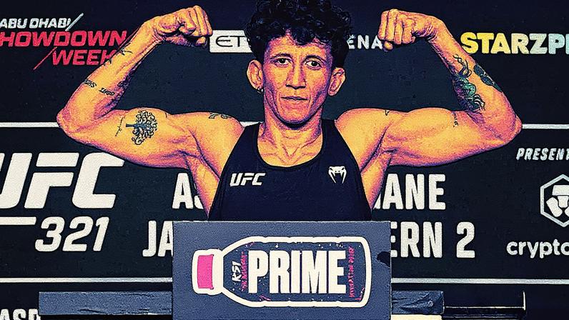 Virna Jandiroba na pesagem do UFC 321 (Foto: Reprodução/Instagram/UFC)