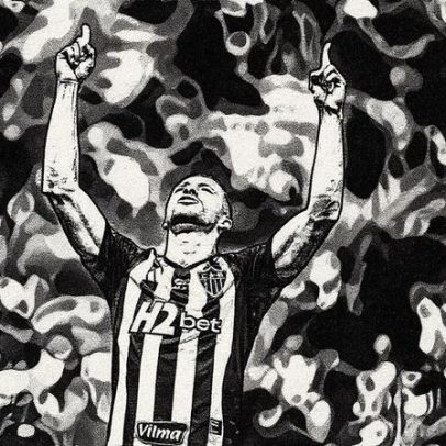 Vítor Hugo vive fase artilheira pelo Atlético-MG