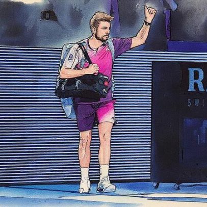 Aos 40, Wawrinka segue pelo amor ao tênis e mira superar limites