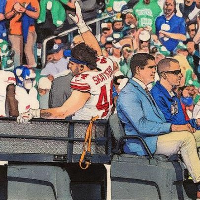 Corredor Cam Skattebo fica fora com lesão grave no tornozelo contra os Eagles