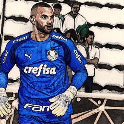 Weverton sofre lesão na mão e desfalca o Palmeiras contra o Flamengo