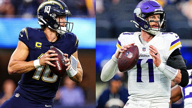 Chargers derrotam Vikings por 37-10 no futebol de quinta-feira à noite