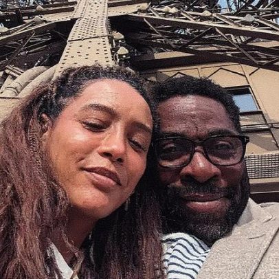 Taís Araújo e Lázaro Ramos curtem tarde romântica na Torre Eiffel