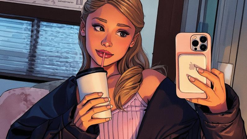 Ariana Grande is making her television return after a decade. arianagrande/Instagram