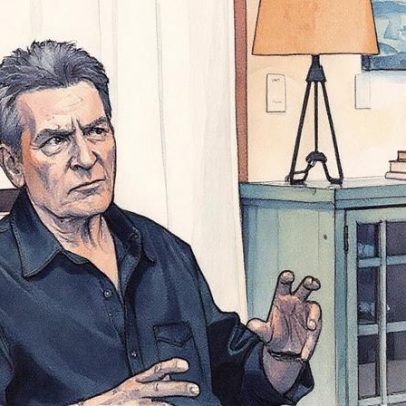 Charlie Sheen esclarece suas experiências sexuais com homens