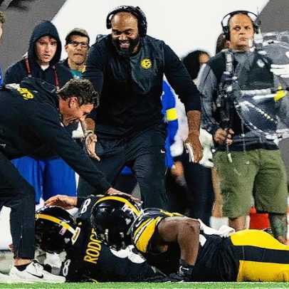 Aaron Rodgers elogia energia de Broderick Jones após choque, mas tem 41 anos