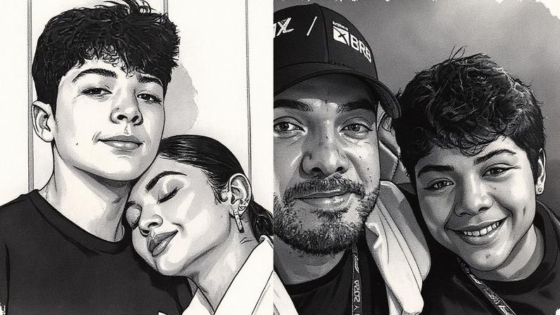 Yhudy é filho de Mileide Mihaile e Wesley Safadão — Foto: Reprodução/Instagram