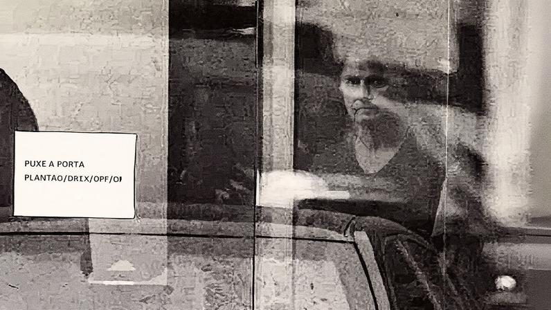 Bolsonaro na Superintendência da PF em Brasília, onde está preso preventivamente. Foto: Sergio Lima / AFP