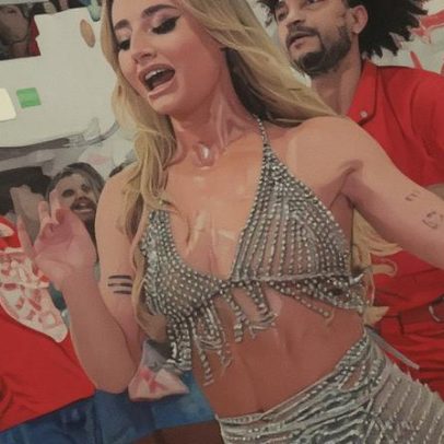 Bruna Griphao samba bem em ensaio e entrega perrengue