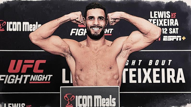 Gabriel Bonfim e Randy Brown fazem a luta principal do UFC Vegas 111. (Foto por Jeff Bottari/Zuffa LLC)