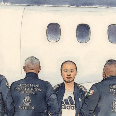 Irmão Wang, caçada global e nexo de drogas sino-mexicano