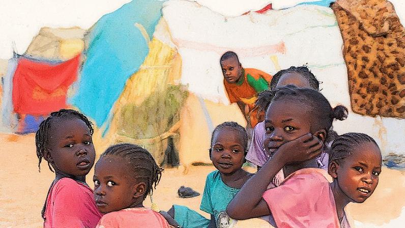 Tens of thousands of people have fled El Fasher for overcrowded displacement camps in Tawila, North Darfur.