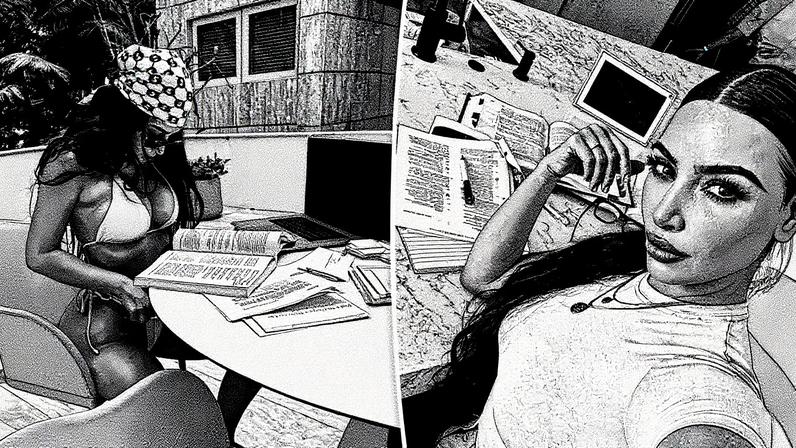 Kim Kardashian blamed ChatGPT for previously failing her law exams. MediaPunch / BACKGRID