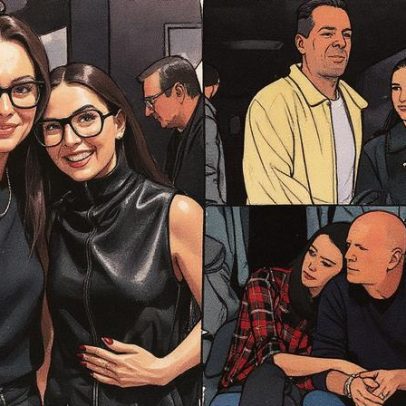 Demi Moore e Emma Heming Willis unem forças para homenagear Bruce Willis