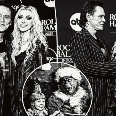 Jim Carrey se reencontra com Taylor Momsen 25 anos após Grinch