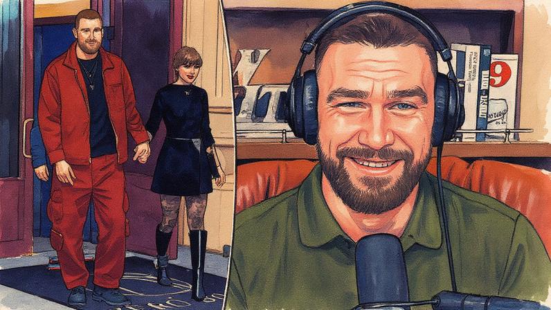 Travis Kelce raved about his trip to NYC during the Kansas City Chiefs’ bye week. newheightsshow/Instagram