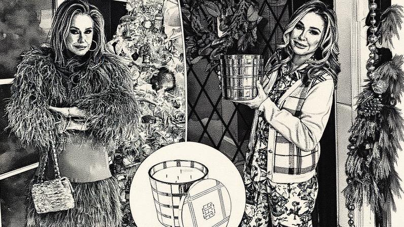 Kathy Hilton's candle collab is "warm, classic and a bit glamorous."