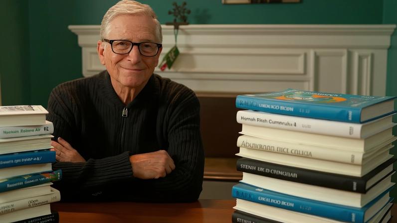Bill Gates revealed his favorite books of the year.