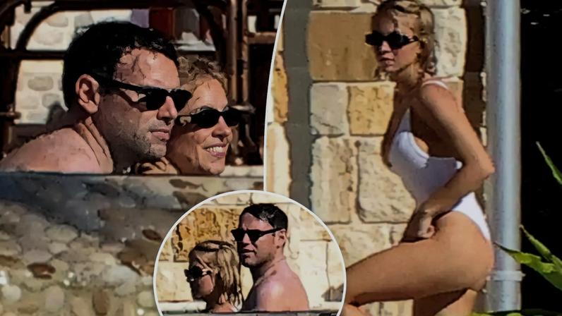 Sydney Sweeney and Scooter Braun got hot and heavy during a pool day at the actress’ mansion over the weekend. BACKGRID