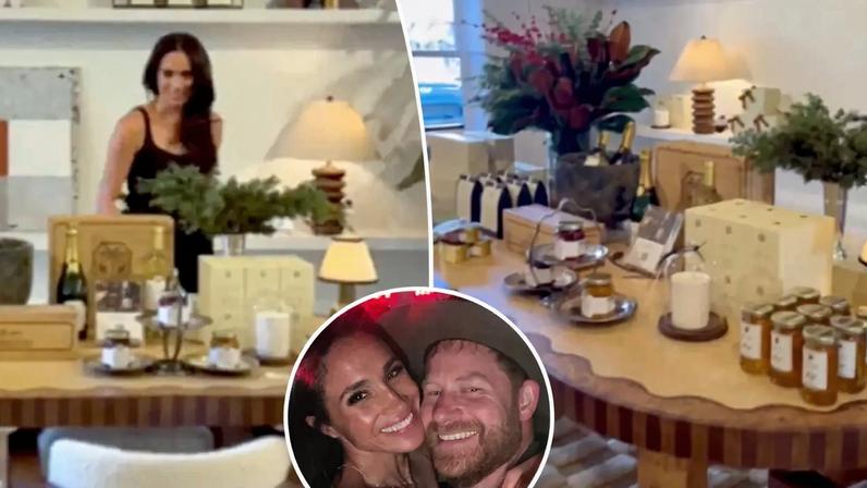 Meghan Markle revealed she’s hosting Thanksgiving at home with Prince Harry for family and close friends in her As Ever newsletter released Thursday. meghan/Instagram