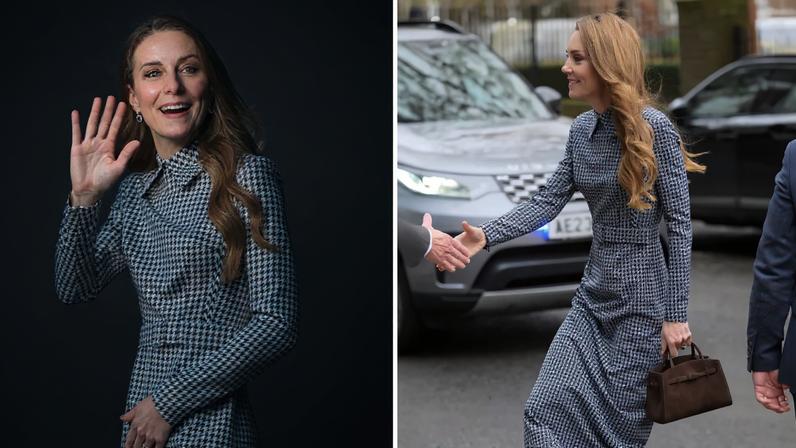 Kate Middleton visited the Anna Freud Centre in London on Thursday. Getty Images