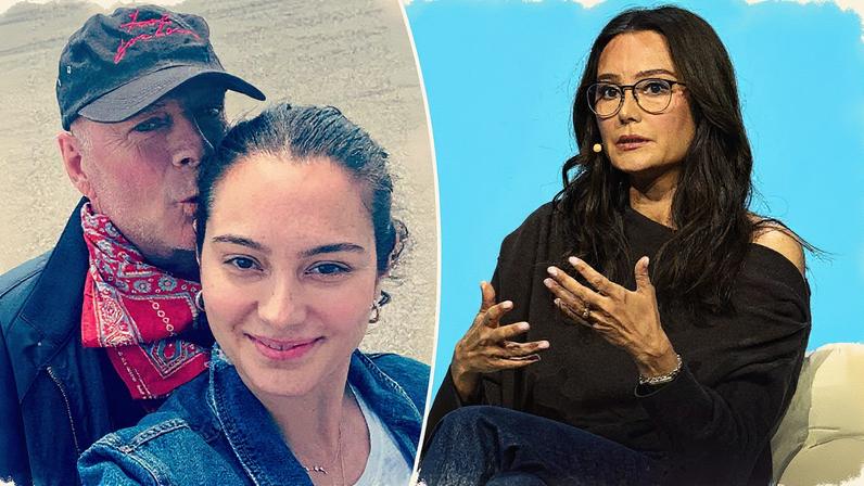 Emma Heming became emotional while reflecting on her husband Bruce Willis moving out of their home amid his dementia battle. Getty Images for End Well Project