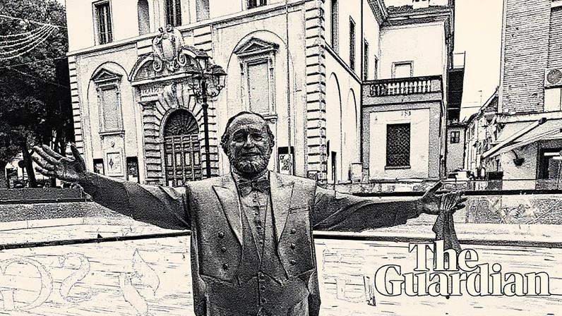 ‘I’m sorry the city allowed something like this, because it affects Luciano’s image and the respect he deserves,’ says Nicoletta Mantovani, Pavarotti’s widow.