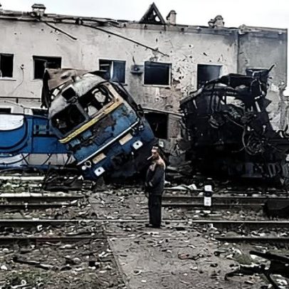 Rússia intensifica ataques a trens na rede ferroviária da Ucrânia